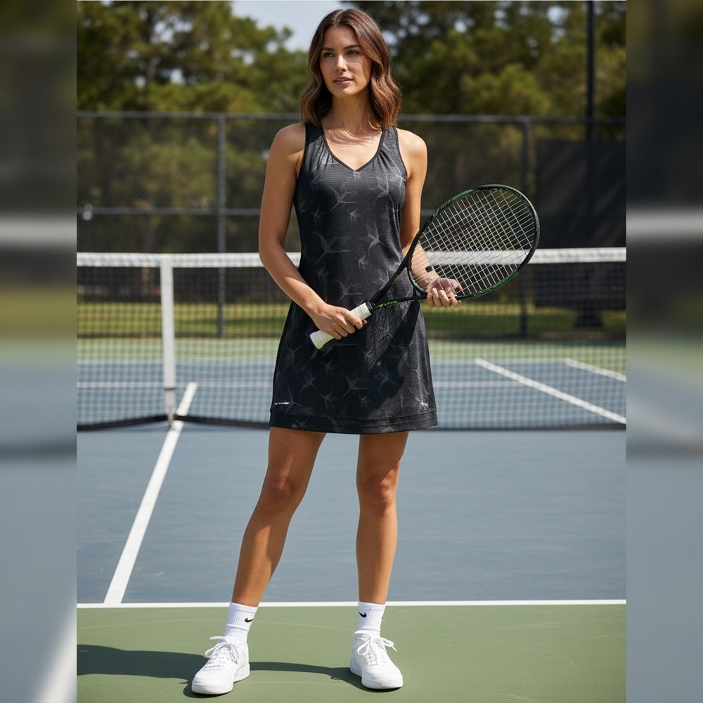 Moving Comfort Black Sleeveless Active Dress size Large